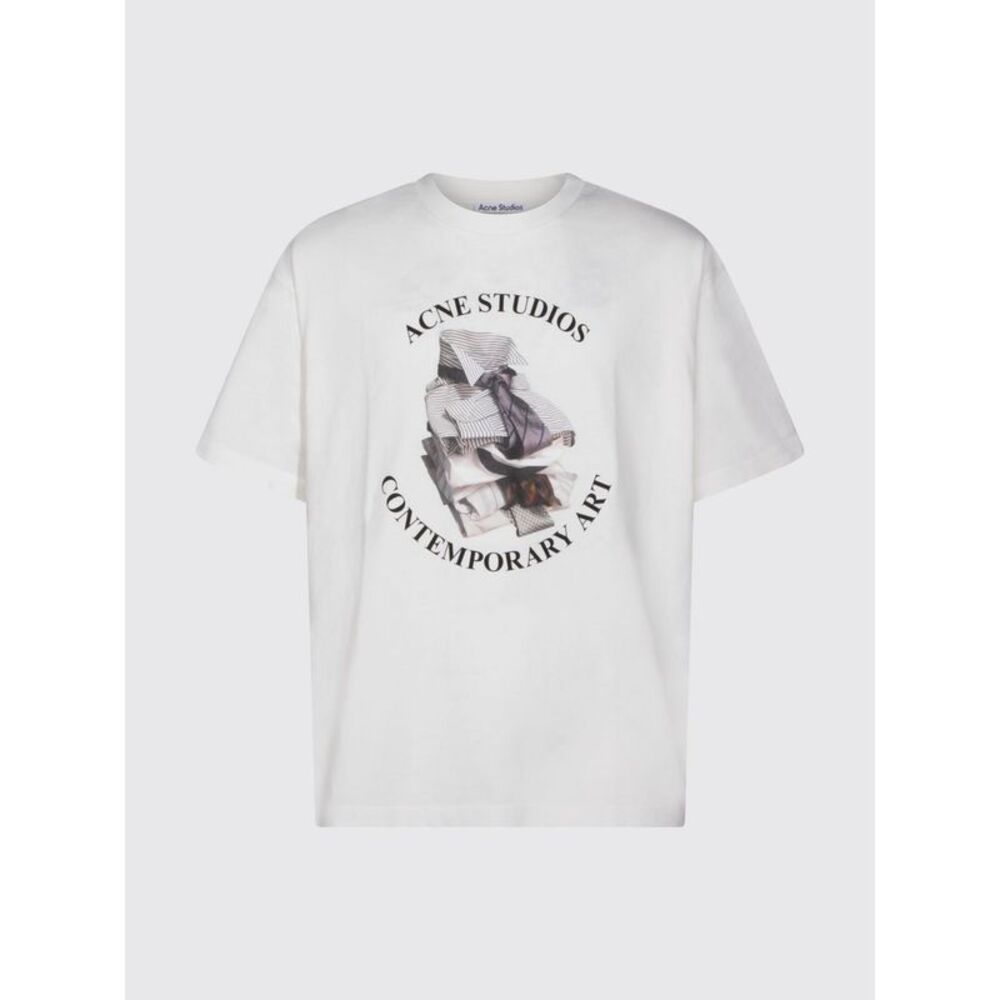 Acne Studios T-Shirt Woman White - Picture 2 of 4